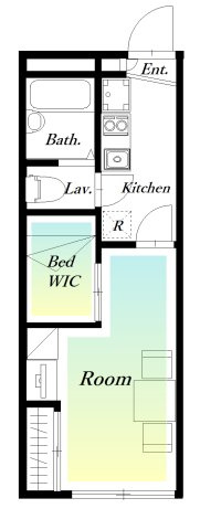 レオパレスバロンⅠの間取り