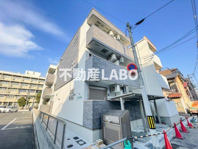 フジパレスあびこ駅東Ⅲ番館の外観