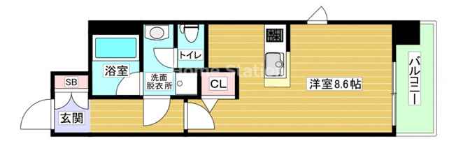 【間取り】 | スワンズ大阪アクシオン