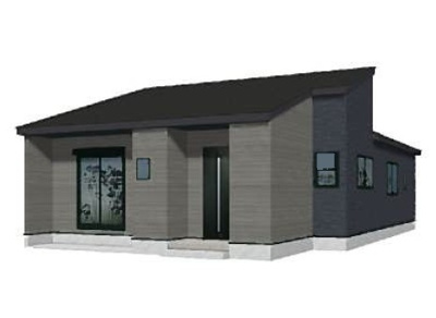 【外観パース】 | Livele Garden　上里町三町　新築住宅　全8棟 | 1号棟　完成予想図
