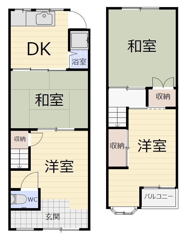 今池町6丁　テラスハウス
