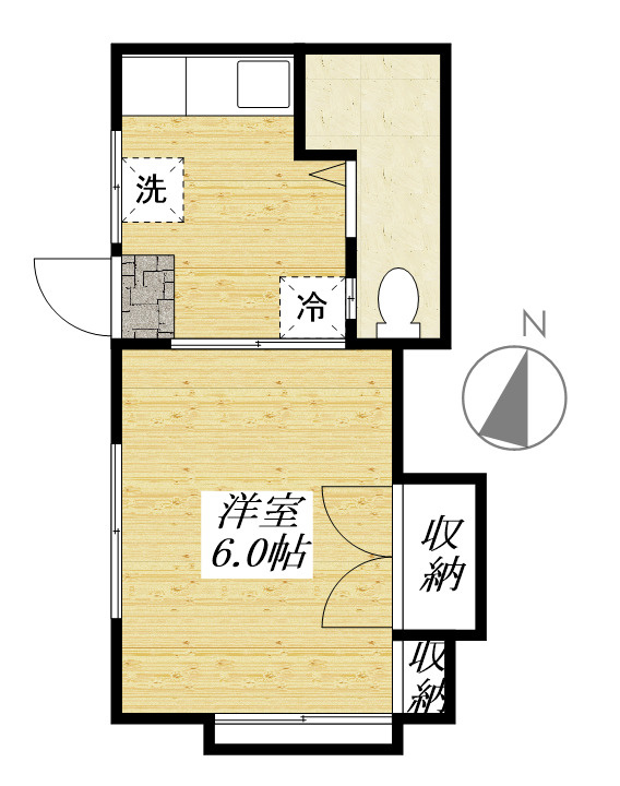 葵ハイツの間取り