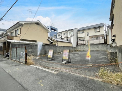 【前面道路含む現地写真】 | 西京極佃田町　新築戸建　2号地