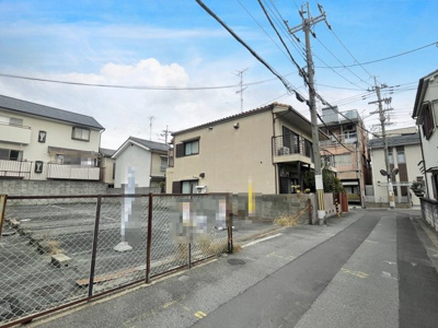 【前面道路含む現地写真】 | 西京極佃田町　新築戸建　1号地