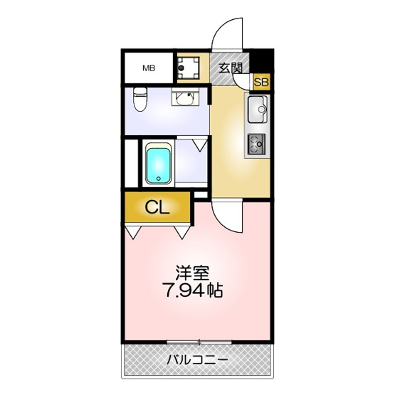 【間取り】 | ラ・フォンテ神戸長田