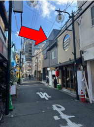 【前面道路含む現地写真】 | 北区天神橋５丁目店舗