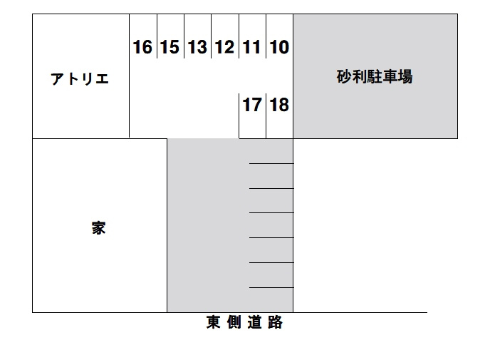 キリンモータープールの区画図