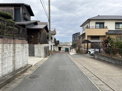 【前面道路含む現地写真】 | 【土地】福岡市南区鶴田2丁目