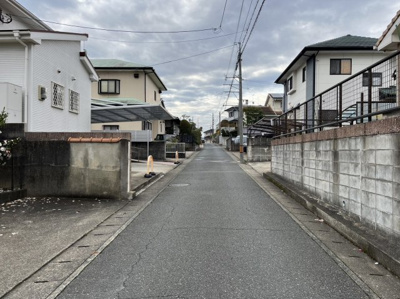 【前面道路含む現地写真】 | 【土地】福岡市南区鶴田2丁目