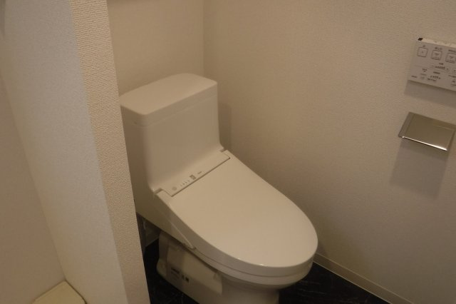 アルコバレーノ武蔵小杉のトイレ|反転タイプのお部屋の参考写真です。