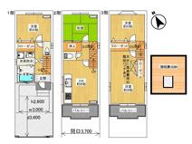 山科区椥辻西潰　中古戸建（賃貸オーナーチェンジ）の画像