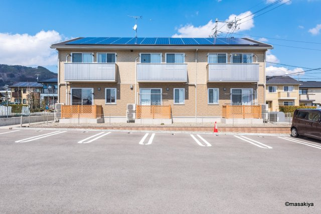 ハピネスＡの外観