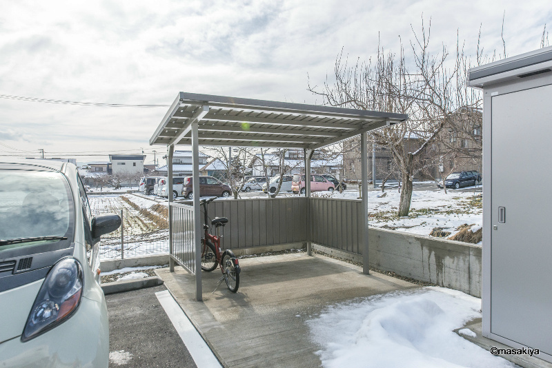 ハピネスＡのその他共用部分|駐輪場