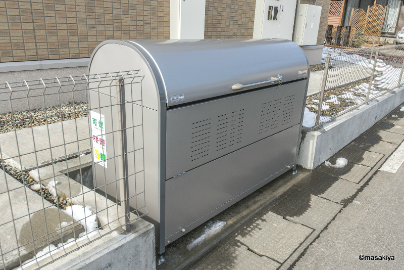 ハピネスＡのその他共用部分|敷地内ゴミステーション