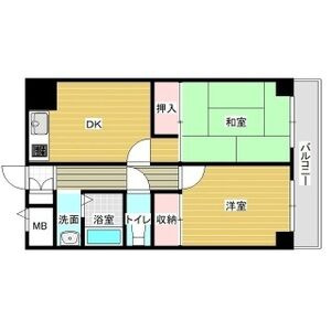 【間取り】 | フローライト豊里Ⅰ