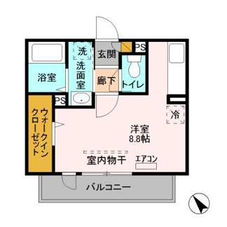 【間取り】 | セジュールホンダ Ｃ