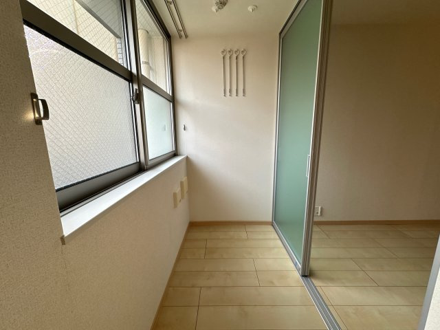 サンリット・レジデンスのバルコニー