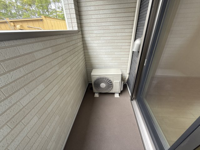 ソリッソ三条のバルコニー