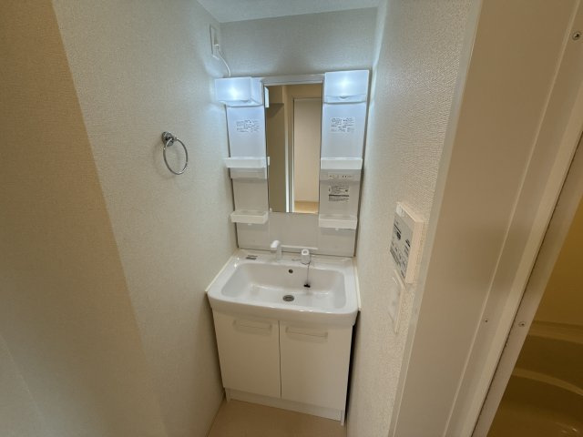 ソリッソ三条の洗面所