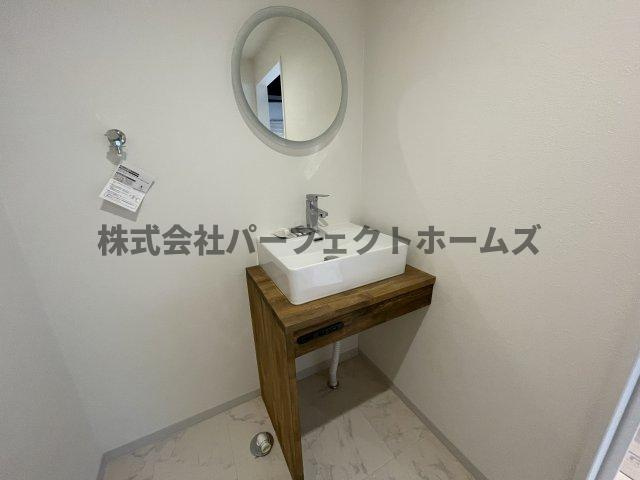 リベラル都丘の独立洗面台|独立洗面化粧台が付いています