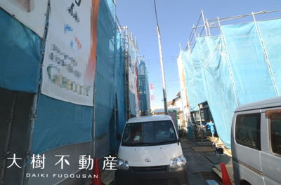 【外観】 | 海老名市門沢橋2丁目  新築戸建て　全８棟　【仲介手数料無料】 | ※令和6年3月中旬に撮影