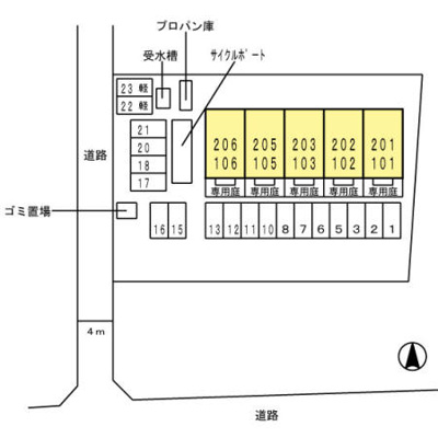 【区画図】 | D-roomかぐのみ