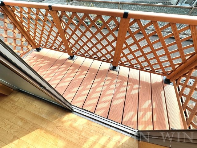 シャルマンドミールのバルコニー