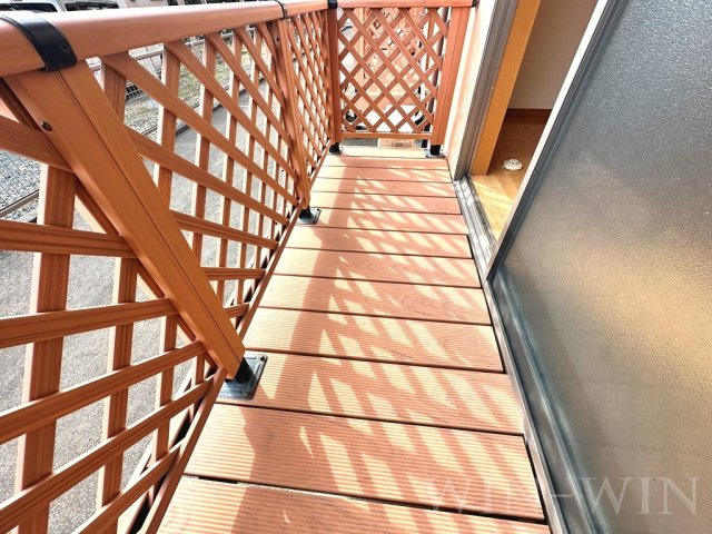 シャルマンドミールのバルコニー