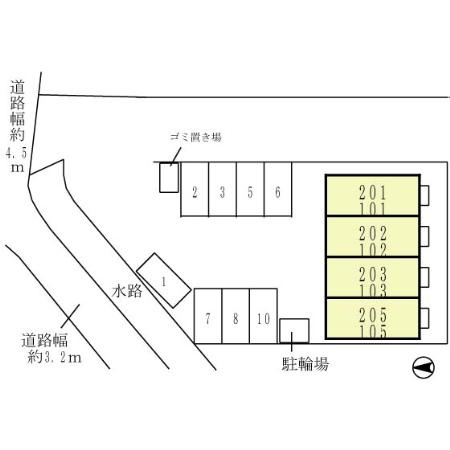【区画図】 | シエスタ学園南