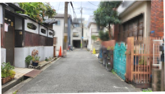 【前面道路含む現地写真】