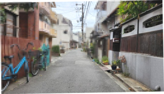 【前面道路含む現地写真】