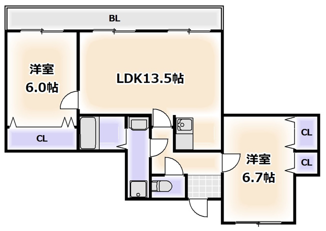 【間取り】 | オークダイト