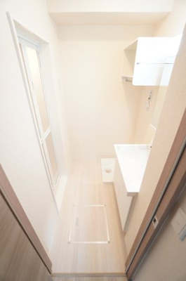 【洗面所】 | Arc千葉本町 | 広々使える洗面・脱衣所です♪