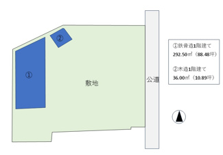 【間取り】 | 西脇市黒田庄町大門　倉庫