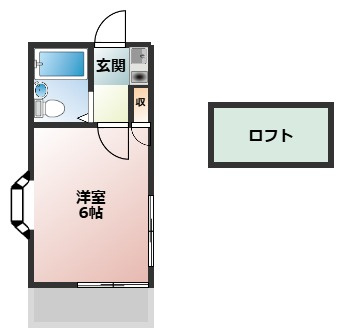 ユトリロ柱九番町の間取り