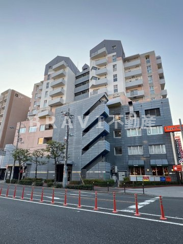 森ノ宮スカイガーデンハウス　BRAVI不動産の外観|【森之宮スカイガーデンハウス】落ち着いた雰囲気の外観です