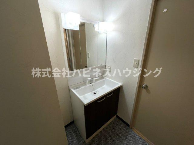 INSURANCE(インシュランス)BLDG.(ビルディング)Ⅱ(ツー)五香の独立洗面台|同物件他部屋参考写真