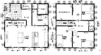 【間取り】 | 大館市釈迦内字台野道下・中古住宅