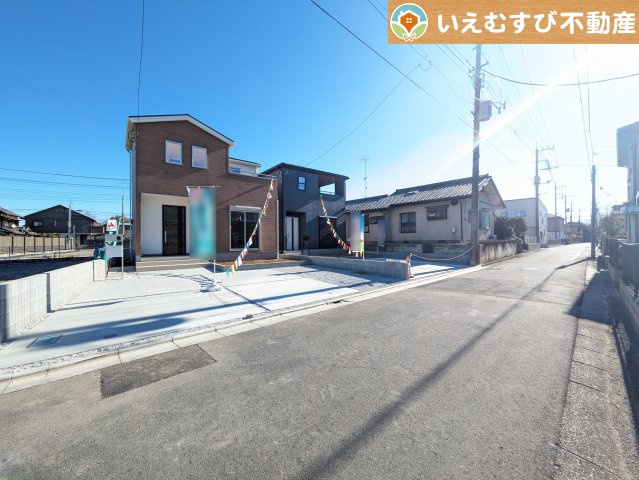 Livele Garden.S　行田城南の前面道路含む現地写真|充分な広さの前面道路
間口が広くお車の出し入れも問題なく行えるスペースが確保されています♪