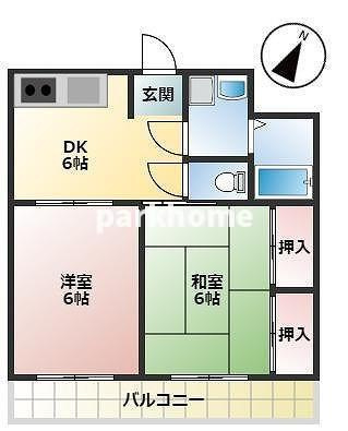 エマーブル高見の間取り