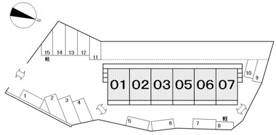 【区画図】 | コーポフレグランス