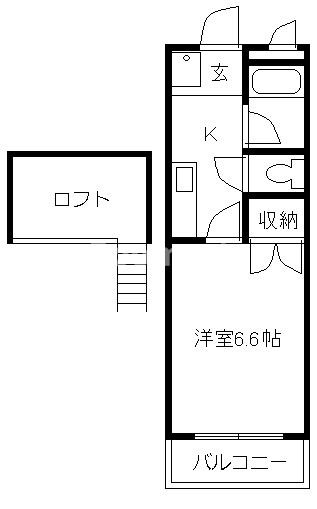 ジュネス一色の間取り