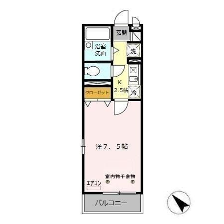 アイビスふじみ野の間取り