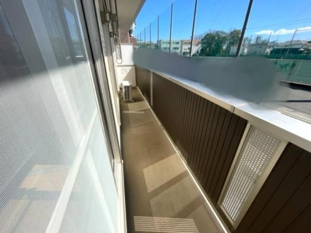 ピュアロータスⅡのバルコニー