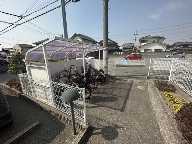 プリミエール一色IIのその他共用部分|駐輪場です
