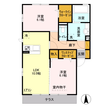プレミアムベースⅡの間取り