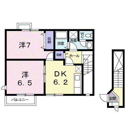 ガーデンヒルズの間取り|間取図