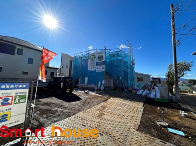 【前面道路含む現地写真】 | 相模原市南区新戸　最終1棟　敷地面積51坪以上！