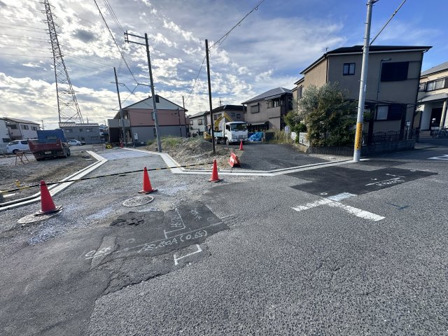 堺市西区上売地：1号地の外観