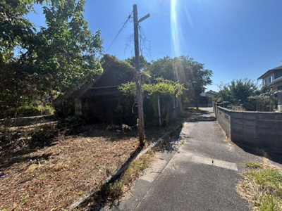 【前面道路含む現地写真】 | 【更地渡】上道町土地
